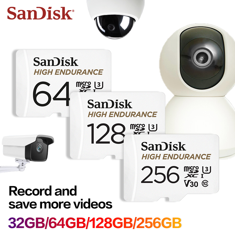 Dash Cam Sd Card 256Gb High Endurance - SanDisk High Endurance Video MicroSD Card