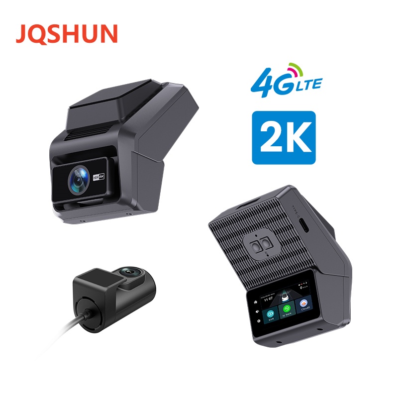 Dash Cam 2K Dual Lens - 2K 4G 3Inch dashcam with dual