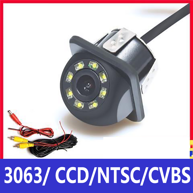 Dash Cam With Parking Monitor - 8 LED Auto Parking Assistance Car