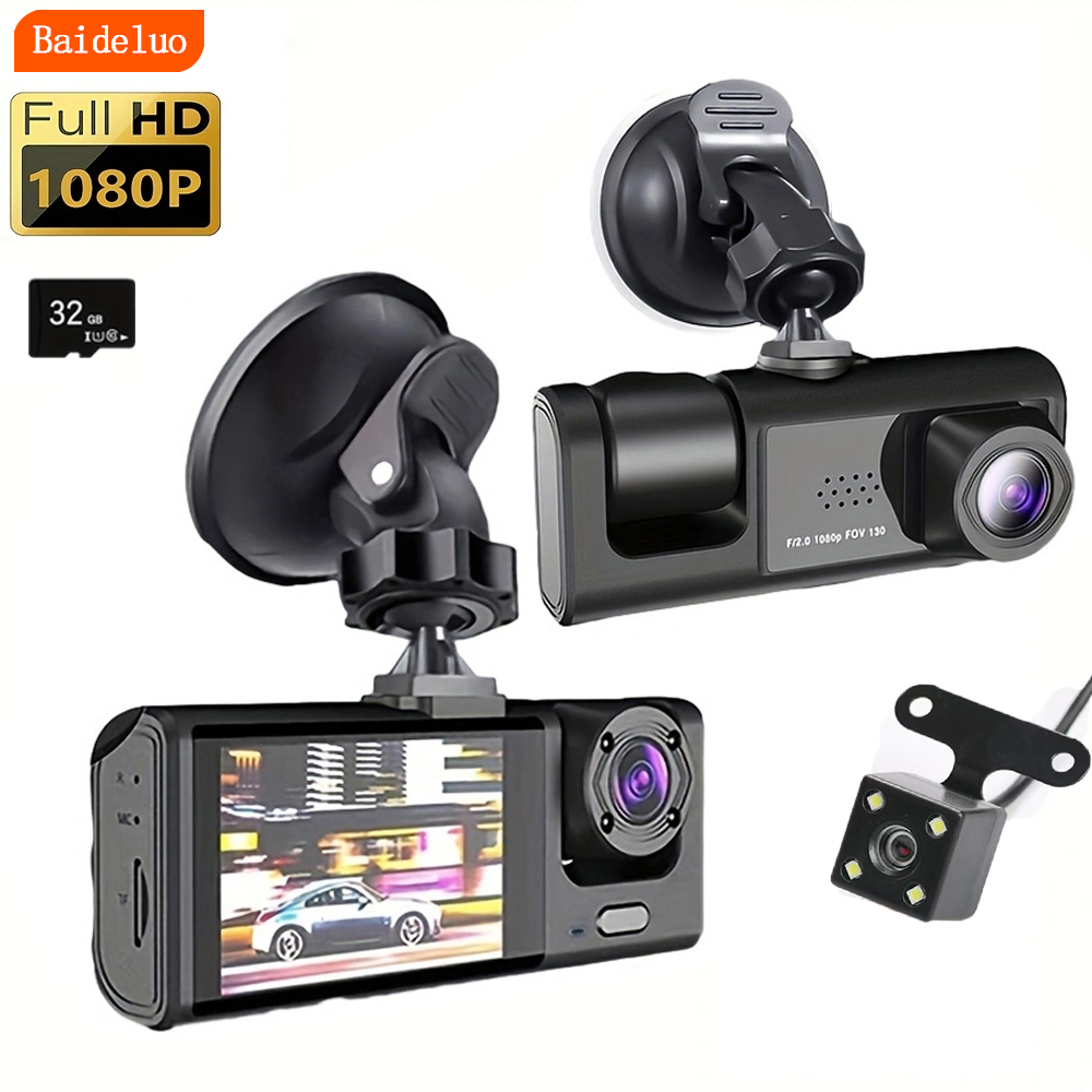 Dash Cam Front And Rear 4K - 1080P Dual camera Dash Cam for