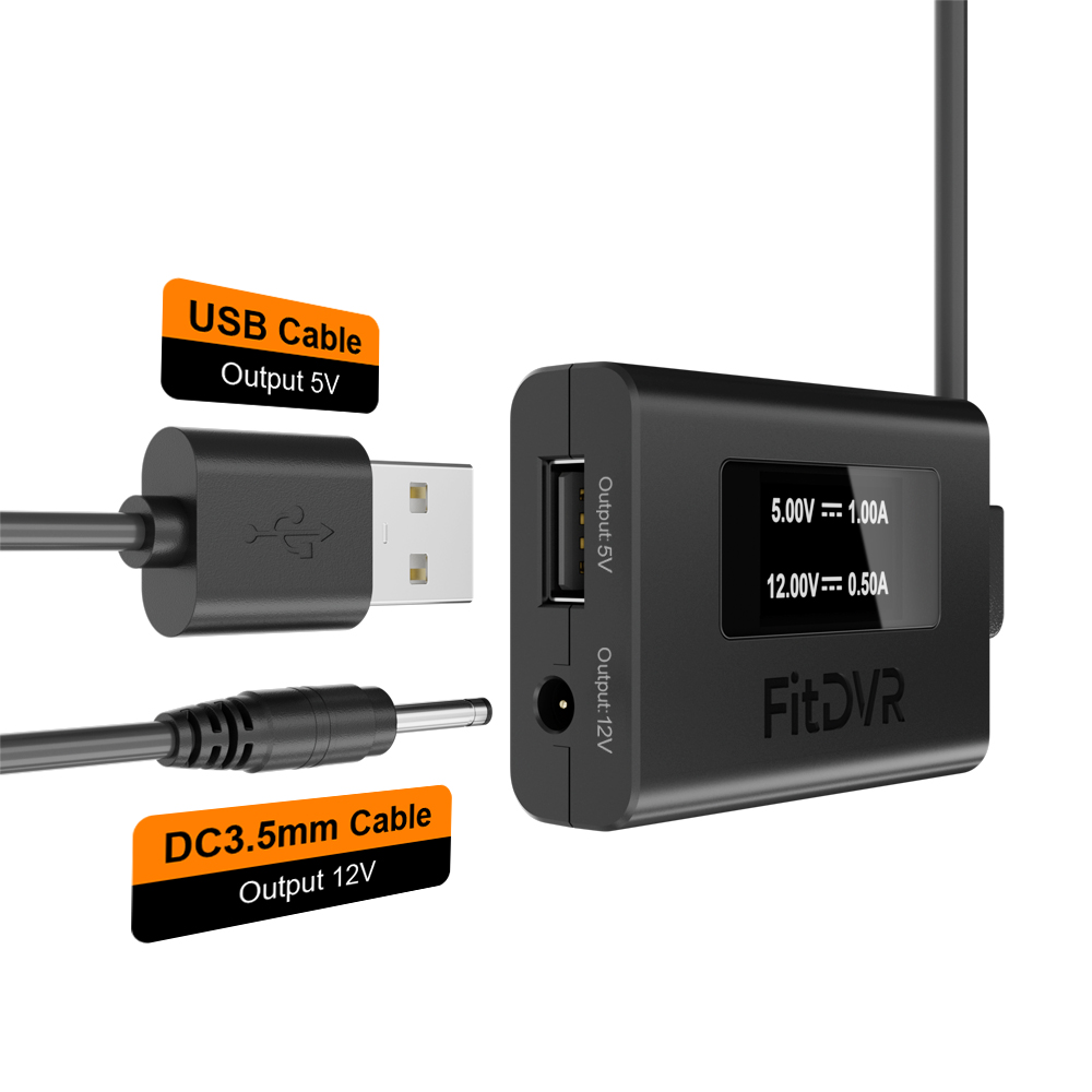 FitDVR Dash Camera Power Adapt - Dash Cam Hardwire Kit recension och pris