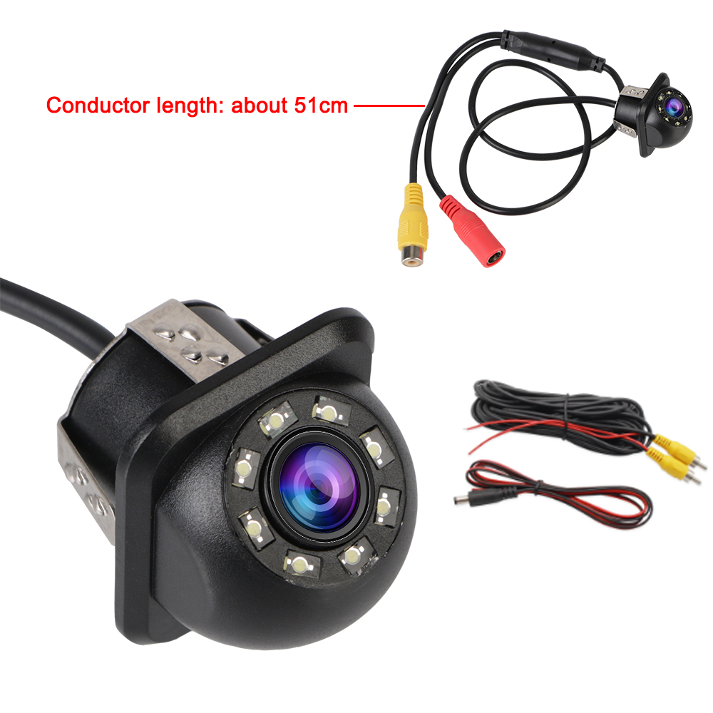 8 LED Auto Parking Assistance  - Dash Cam With Parking Monitor recension och pris